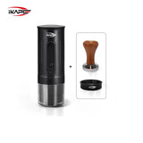 IKAPE Portable Coffee Machine Fit Capsules Ground Coffee Handheld Coffee Maker Manually For Camping Hiking No Heating Function