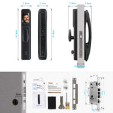 X3 Tuya Wifi 3D face recognition Electronic lock biometrics Fingerprint Lock Smart Door Lock Key Card NFC Camera Electronic Lock