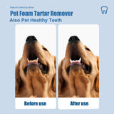 60ml Pet Tartar Remover Natural Plaques Off Tartar Remover Freshen Breath Foam For Dogs Cats Safe Effective Support Healthy Gums