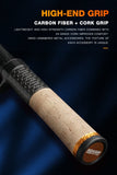 Seasir Silent Stream Spining Baitcasting Fishing Rod Carbon Fiber UL Power 1.53/1.65M Spinning Casting Lure Rods 4 Sections
