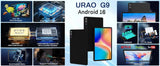 URAO G9L 11.5 inch Tablet Android 15 30GB+128GB+1TB Expand 8400mAh 2K 1200x2000 HD IPS Screen WiFi 6 Dual Camera Widevine L1 GMS