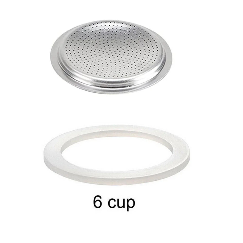 Coffee Rubber Sealing Ring Gasket Washer Gasket Replacenent Cups Rings For Moka Pot Espresso Coffee Makers Kitchen Supplies