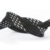 1~50M PET Expandable Cable Sleeve 4mm Tight Braided High Density Hardness Insulate Line Protect Sleeving Wire Wrap Gland Sheath