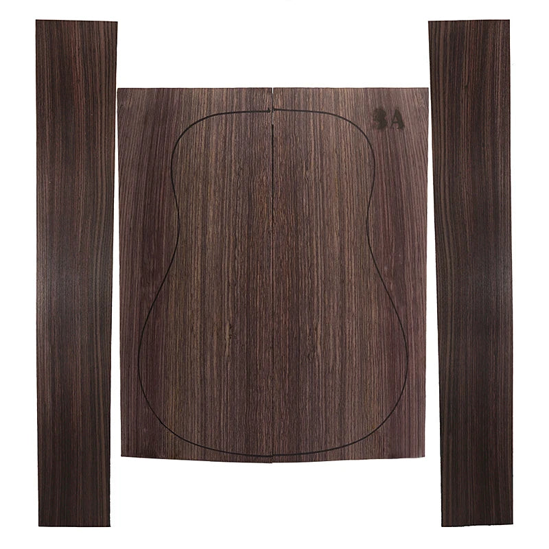 AAA Grade India Rose guitar back/side board All-Solid acoustic Guitar making material accessories Solid Woods Number selection