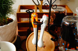 Hot SALE Kitchen Tool Novelty Gift Ceramic Cartoon Cute Cat Animal Spoon Hanging Coffee Dessert Spoon Unique Ice Cream Flatware