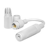 Waterproof Upgraded POE Splitter 2-in-1 Network Cabling Connector 1 To 2 way RJ45 Connector Adapter for Security Camera install
