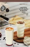 Ceramic Lined Insulated Cup Travel Coffee Cup with Sealed Lid Reusable Ceramic Lining High Aesthetic Value