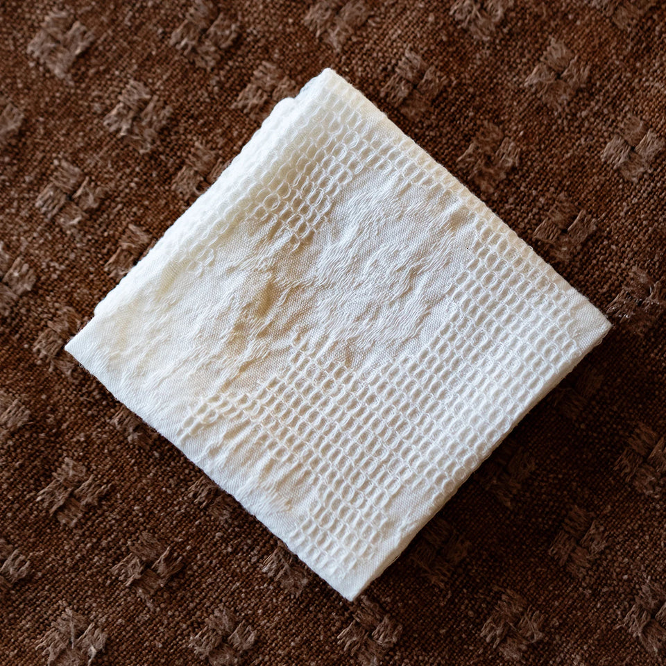 Thick Handmade Cotton Linen Tea Towel Double Sided Water Absorbent Tea Tablecloth Tea Set Mat Tea Tray Cup Coaster Pot Holder