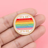 Book Enamel Pin Coffee Brooches for Lapel Pins Quote Phrase Words Badge on Backpack Clothing Accessories Fashion Jewelry Gifts
