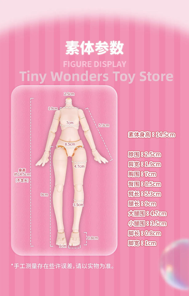 Eve Lynna Dream Park Series Mjd Movable Doll Kawaii Model Garage Kit Anime Peripheral Children Cute Birthday Toy Gift