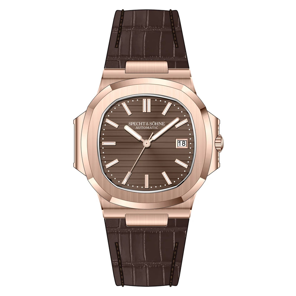 Specht&Sohne 2025 New Classic Men's Watches Luxury Automatic Watch For Men Stainless Steel Sapphire 8215 Mechanical WristWatch
