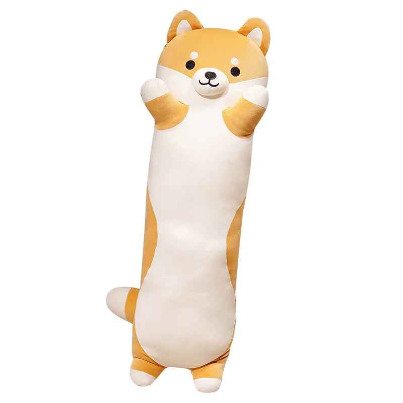 15 Styles 50-150cm Long Cat Plush Toys Stuffed Soft Pause Office Dog Doll Bed Sleepping Pillow Home Decor Birthday Girls Gifts