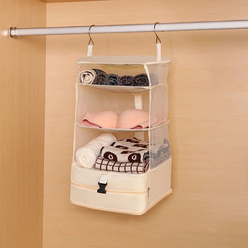 1pc Multi-functional Storage Bag Wardrobe Hanging Clothes Storage Bag Outdoor Travel Storage Hanging Bag Suitcase
