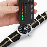 Militado ML05 Field Watch 38mm VH31 Sweep Quartz Movement Sapphire Crystal 100M Water Resistant Screw-Down Crown Men's Watches