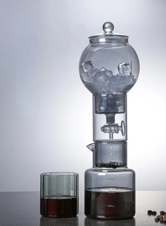 Cold Brew Coffee Pot Set with Filter Glass Dripper ICED Coffee Pot Maker High Quality Specialized Barista Accessories Espresso