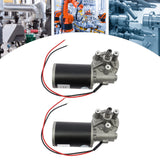 Bymaocar Dc Motor, 60w 220rpm Dc Gear Motor, Electric Gear Motor  60w-24v/12v Used in Packaging, Printing, Textile,