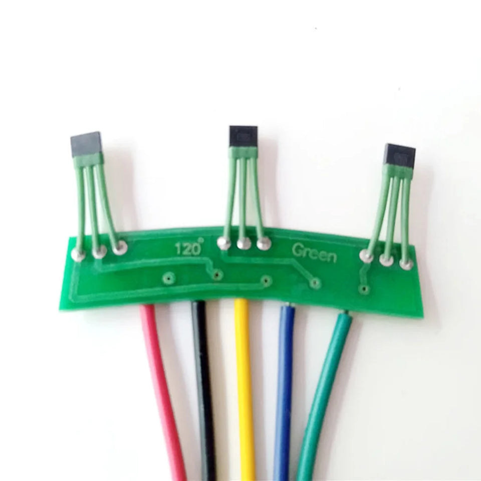 Electric Bike Motor Hall Sensor Kit - 1pc 3144/3413 Hall Part With PCB Board & Cable For 2-Wheel Electric Vehicles