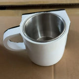 Stainless Steel Musical Instrument Coffee Mug Ornament Durable Guitar Style Water Cup Easy To Clean Comfortable Handle