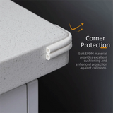 Flexible Weatherstripping Seal Strip Durable Self-Adhesive Windproof Seal Premium Quality Gap Sealing Soundproof Seal Doors