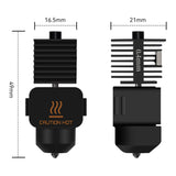 Hotend Kit For Bambu Lab A1/A1 Mini Fast Speed Hot End Assembly 0.2/0.4/0.6/0.8mm Hardened steel Nozzle 3D Printer Part