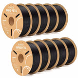 ELEGOO Rapid PETG Filament 1.75mm 1KG,High Speed 30-600mm/s 3D Printer Filament 1kg Fits for Most FDM 3D Printers