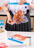 Easy One-Hand Automatic Operation Handheld Vacuum Sealer  Portable vacuum sealer Avoid cross contamination of food +100 pcs
