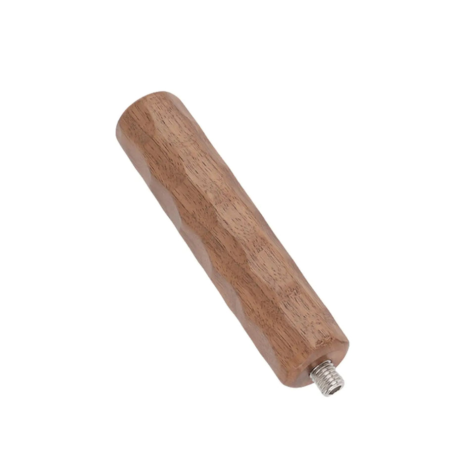 Coffee Machine Wooden Handle Threaded Handle Natural Wood Texture Coffee Machine Replacement Accessory Espresso