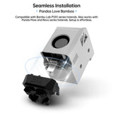 BIGTREETECH Panda Jet Cooling Fan Duct Upgrade For Bambu lab P1P P1S X1C X1E Hotend Panda Revo 3D Printer Parts