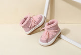 DIMI New Autumn/Winter Baby Boots Warm Plush Rubber Sole Toddler Kids Sneakers Infant Shoes Fashion Little Boys Girls Boots