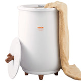 SucceBuy Towel Warmer 20L Large Towel Warmer Bucket with LED Screen Auto Shut Off Child Safety Lock Heat 4-Level Time Adjustable
