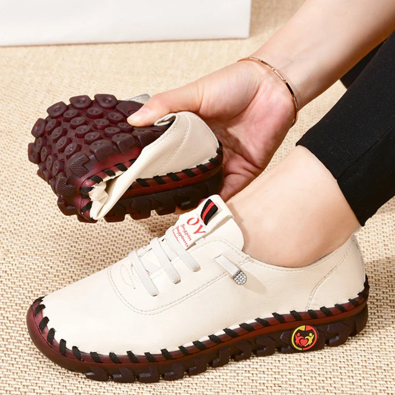 Retro Cowboy Boots Women Men Mid Calf Outdoor Boots Vintage PU Slip on Shoes Winter Gladiator Booties Unisex Brown Long Boots