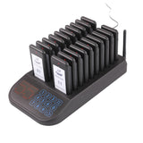 Wireless Restaurant Pager System Touch Panel Wireless Calling System Food Pager Guest Paging System for Coffee Shop Bar