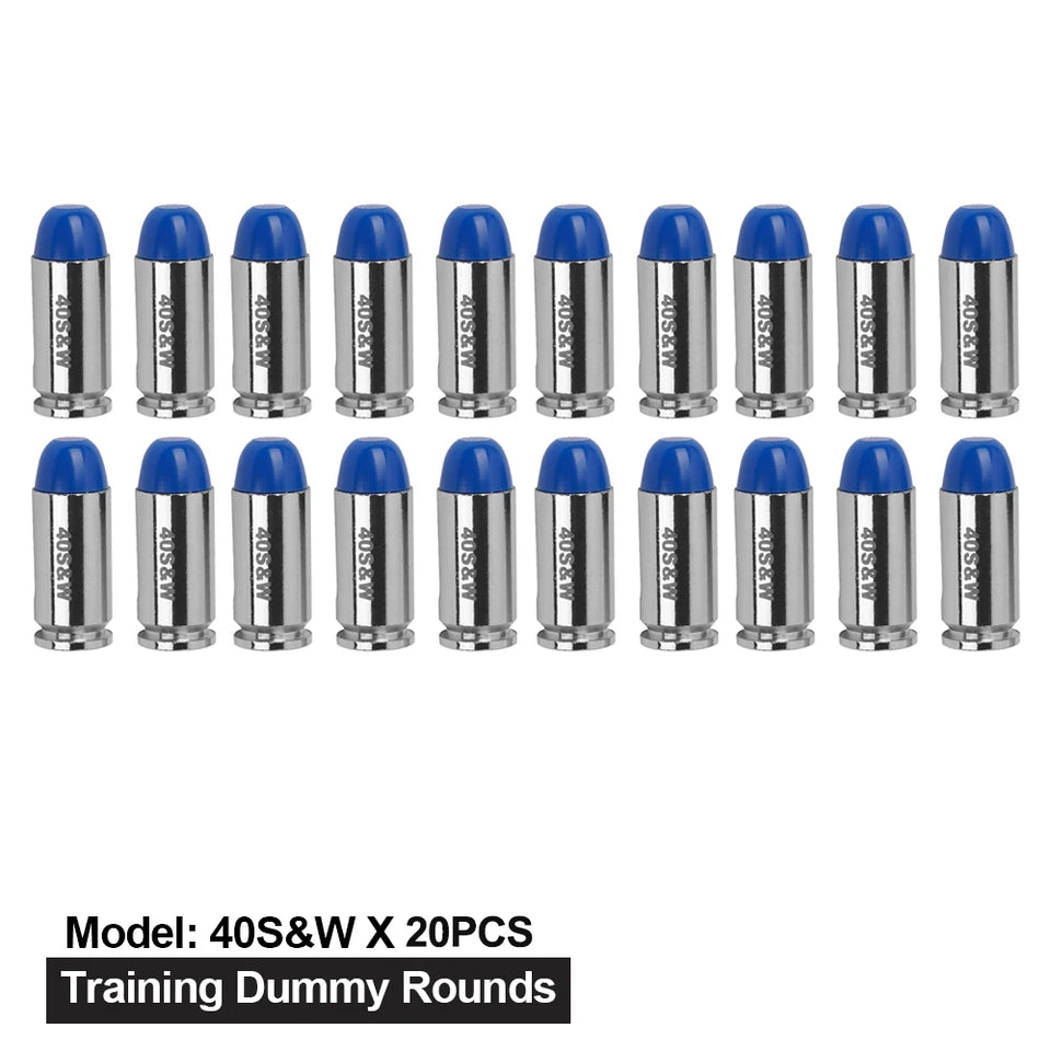 40S&W Dummy round Practice playing Training bullets 10pcs