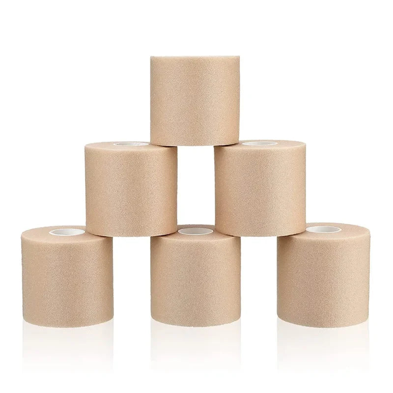 4/6 Pieces Foam Underwrap Sports Tape Pre Wrap Athletic Tape  Bandage for Ankles Wrists Hands Knees
