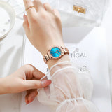 New stock! ! Women Bracelet Watches Steel belt Love Steel belt Rhinestone Quartz Wrist Watch Luxury Fashion Watch for women