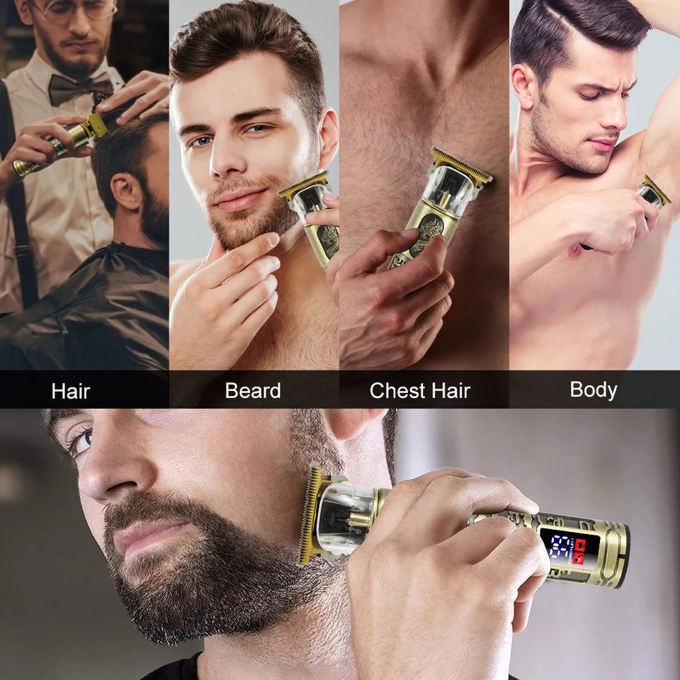 SEJOY Electric Hair Cutting Machine Adjustable Precision Professional Hair Clipper For Men Adults Kids Cordless Hair Trimmers