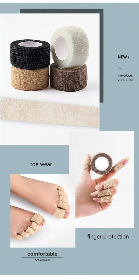 1Roll/3Roll/5Roll Heel Protector for Shoes Toe Finger High Heels Anti-wear Protection Foot Care Shoe Sticker Accessories