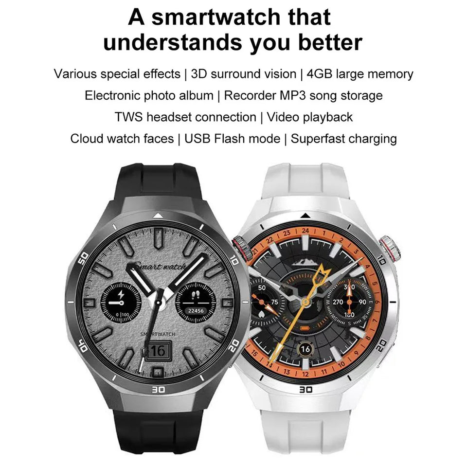 DT5 Pro Smart Watch for Men Women Digital Wrist Watches MP3 MP4 Music Smartwatches Fitness Bracelet Electronic Wristwatch Clock