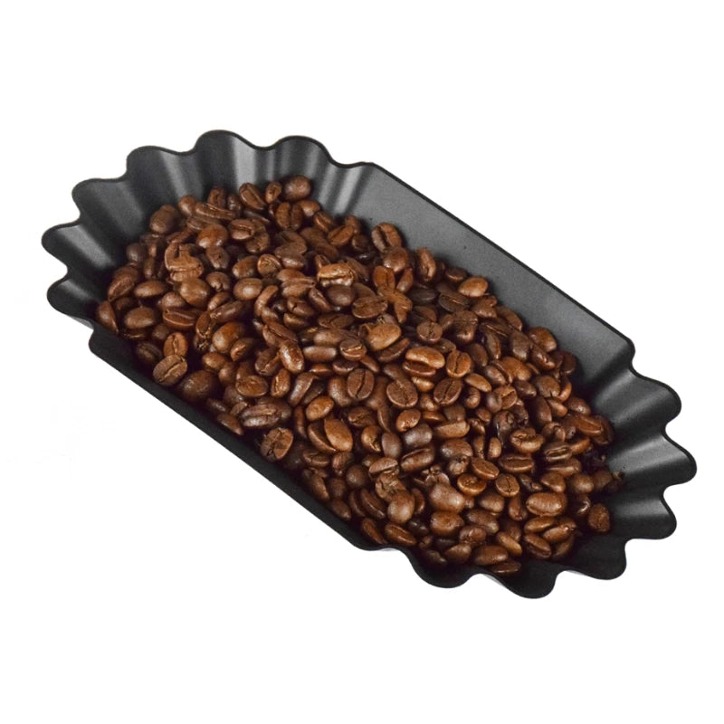 Coffee Bean Scoop Cupping Tray Coffee Bean Sample Display Tray for Weighing and Filling Coffee Beans