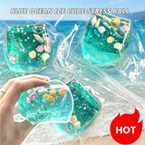 2026 ICE CUBE NEW Squishy Toys Squishy Maltose Ocean Cube Stress Anxiety Relief Bal Soft Squeeze Toy Sensory Fidget Gifts NO BOX