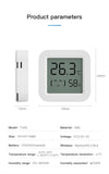 CozyLife Smart Thermometer Temperature Sensor Fridge Sensor Mini LCD Digital Display Bluetooth-Compatible Thermometer Hygrometer