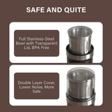 Coffee Grinder high-power Beans Grinder Machine  Detachable for cleaning household multifunctional Blender For Kitchen Cafe