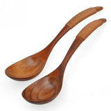 Coffee Handmade Hand-made Catering Scoop Wood Tableware Kitchen Tool Soup Spoon Wooden Spoon Cooking Utensil