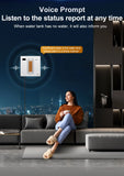 ABIR WD8 Window Cleaning Robot, Dual Ultrasonic Spray, AI intelligent Wipping, Updated Laser,Smart Home Glass Wall Washing