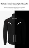 ROCKBROS Winter Bicycle Jackets Keep Warmer Windproof Thermal Fleece Bike Jersey Coat Sports MTB Road Riding Cycling Jacket Tops