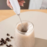 1 electric coffee frother, milk frother, egg beater, handheld 3-speed rechargeable cream maker, 3-speed kitchen mixer
