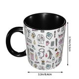 Pink Doctor Nurse Coffee Mugs DIY Customized Enfermera En Apuros Ceramic Milk Tea Mug Cup