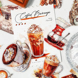20pcs/lot Kawaii Stationery Stickers coffee life Diary Decorative Mobile Stickers Scrapbooking DIY Craft Stickers