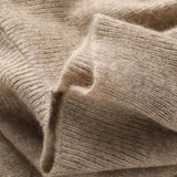 100%Wool Women's Knitted Shawl Scarf Soft Warm Knitwear Cardigan Cloak Wraps Shoulder Neck Protect Pashmina Scarves Dual Use