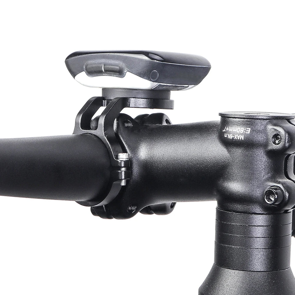 Bike Handlebar Computer Holder Aluminum Alloy Speedometer Mount Bracket Lightweight for Garmin/Wahoo/Bryton/XOSS/IGPSPORT